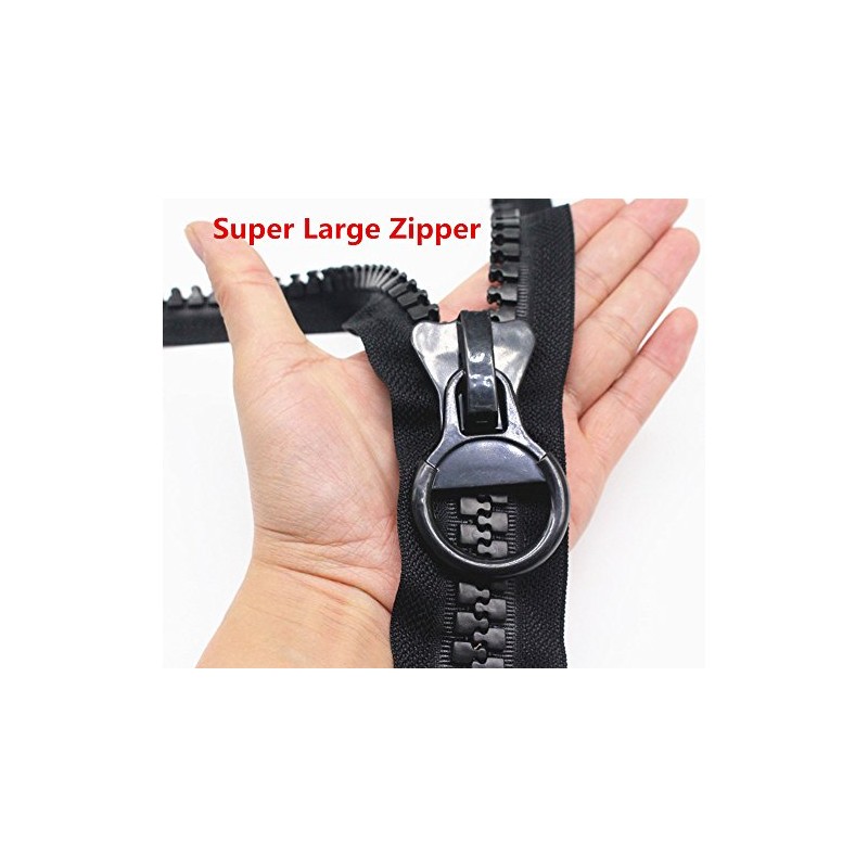 ByaHoGa 75 cm #20 Super Large Zip Plastic 2-Way Separable