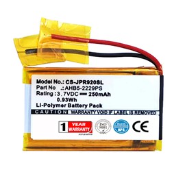 XSPLENDOR XPS 250mAh Battery for JABRA Pro 900 Pro 920 Pro 923 Pro 930 Pro 935 PN AHB5-2229PS