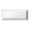 4" x 6" Beveled Glass Rectangle - 10 Pieces