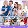 Karaoke Machine for Kids Adults, Portable Bluetooth Speaker with 2