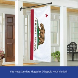 Evergreen California State Flag 3x5 Outdoor Double Sided, California Flags for Outside with Grommets, 3-Ply Banners for Garden Patio, Indoor Wall Decor for Room, Works with Standard Estate Flag