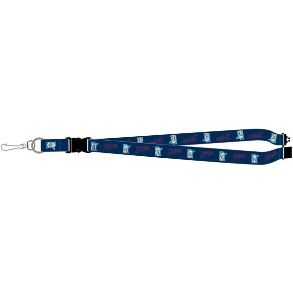 Psg Minnesota Twins Throwback Retro Logo Premium Lanyard Keychain Double