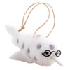 Felt Ornament Island Oasis NARWHAL (H21)