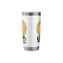 Dogecoin Doge Coin Logo Shiba Inu Dog Crypto Currency Meme Stainless Steel Insulated Tumbler