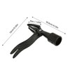 Stand Up Weed Puller 4 Claws Sturdy Steel Anti Slip