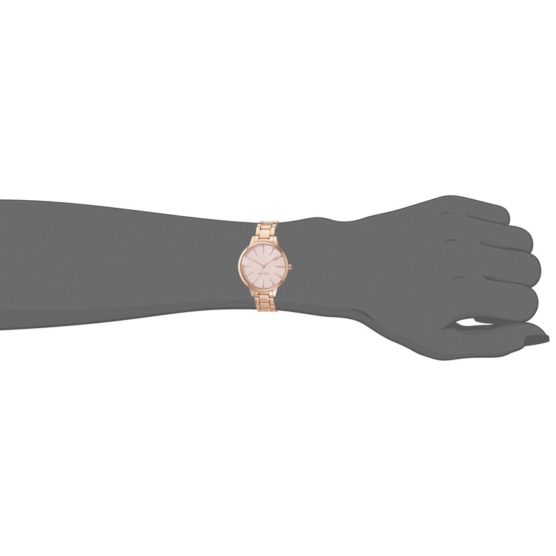 Nine West Women's Crystal Accented Bracelet Watch, NW/2098
