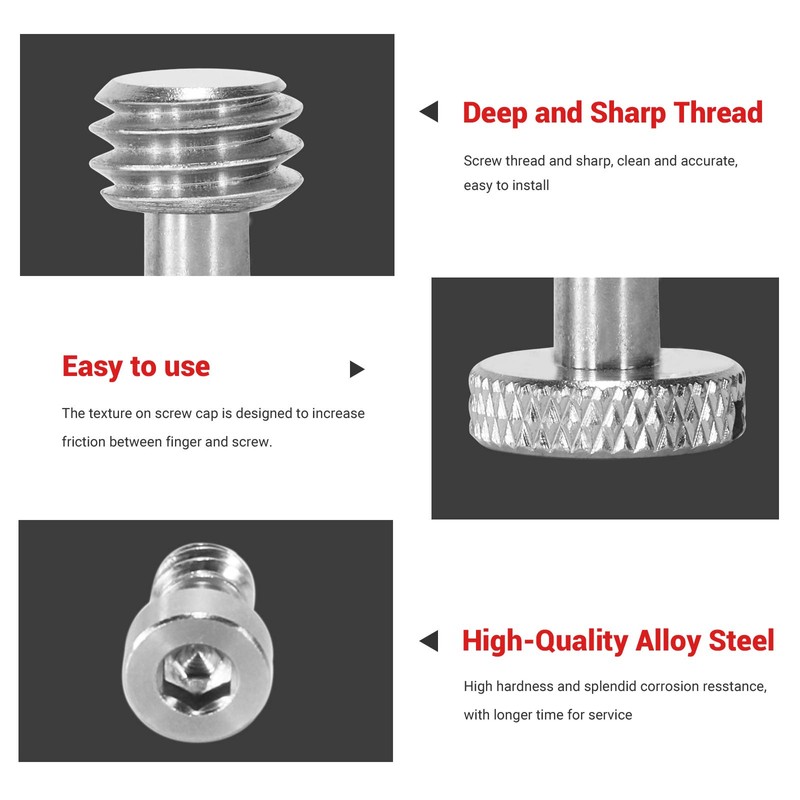 SmallRig Camera Screw Set,26 Pcs Screw Set for Camera Accessories