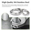 Vifmy Spring Lock Washers Assortment Kit(1000 Pack), M2 M2.5 M3