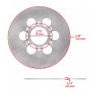Celox For Yamaha Rhino 660 YXR660 4X4 2004-07 Rear Brake
