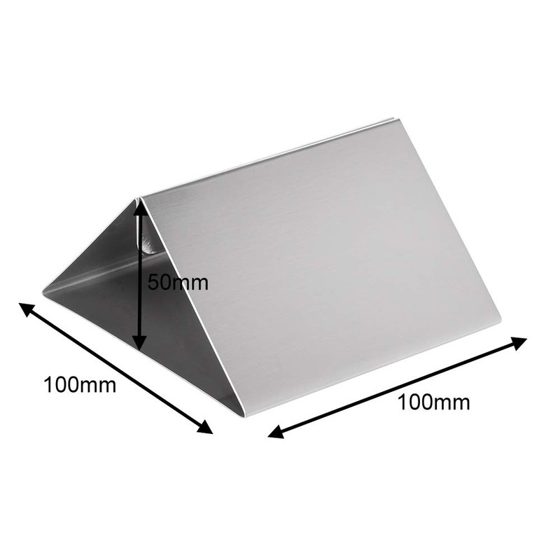 100 mm Brushed Stainless Steel Sign Holder/Table Stand/Table Stand/Clamp Holder/Stand