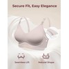 Momcozy Nursing Bras for Breastfeeding, Seamless Maternity Bra Ultra Comfort