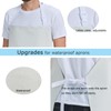 Nanxson Unisex Waterproof Rubber Aprons Work Apron Meat Apron Butcher