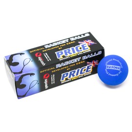 PRICE Blue Racket balls(1 box of 3 balls)