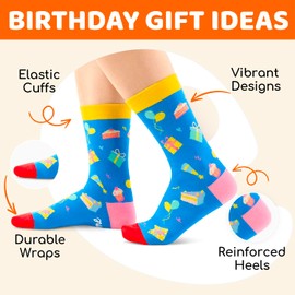 Zmart 14th Birthday Gifts Ideas Socks - Gifts for 14 Year Old Boy, 14 Year Old Boy Girl Birthday Gift Ideas