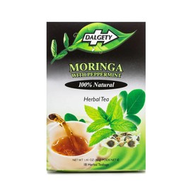 Dalgety Moringa with Peppermint Herbal Infusion 40g Cartons 100% Natural, Caffeine Free Tea - Our Peppermint and Smooth Moringa Flavour is Packed with Unique Health Benefits (3 Pack, 54, count)