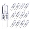 Lacnooe GY6.35 Bulb 50W, 12 Pack Dimmable GY6.35 Light Bulb