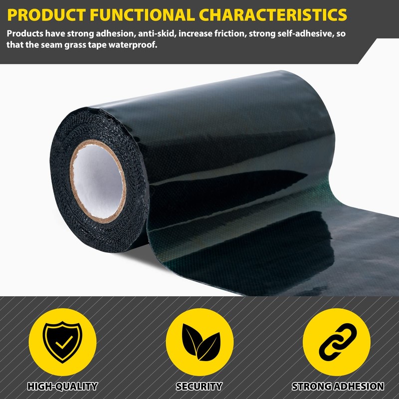 Kikerike Artificial Grass Tape Self Adhesive Double Sided, 6 Inch