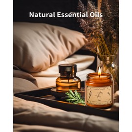 Sage Candles for Cleansing, 16oz Large Jar White Scented Candle, Over 100 Hours of Burn Time, Ideal for Home Decor and Gift