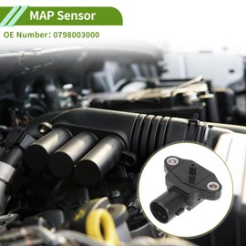 A ABSOPRO Manifold Absolute Pressure MAP Sensor for HONDA CIVIC VI Aerodeck (MB, MC) 1998-2001 No.0798003000 1 Pc