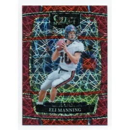 2022 Select Draft Concourse Red Lazer Eli Manning Giants (Usado)                                                                                      