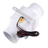 NovelBee Marine Boat DC 24V Electric in-Line Bilge Air Blower
