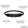 Amphipod AirFlow MicroStretch Belt, Ultra-Light Minimalist Runners Waist Pack Bag