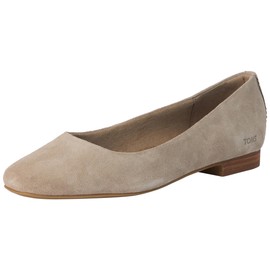 TOMS Women's Briella Ballet Flat, Dune Suede, 6 UK
