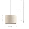 IHENGYANLT 2 Pack Plug in Pendant Light, Hanging Light with