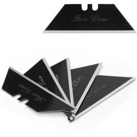 Bates- Utility Knife Blades, 40 Pack, Box Cutter Blades, Razor Blades Utility Knife, Razor Knife Blades, Replacement Blades, Razor Blades for Box Cutters, Razor Blades, Box Cutter Blades Refills