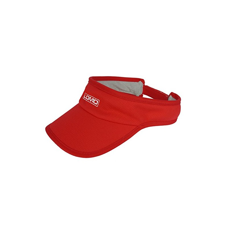 Lomo Running Visor Cap Hat - Red