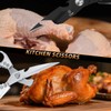 Ethyxe Kitchen Scissors Set - Heavy Duty Japanese Style, Dishwasher