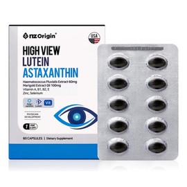 NZ Origin Hybeau Lutein Astaxanthin 500mg x 60 / 엔젯오리진 하이뷰루테인아스타잔틴 500mgX60