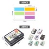 USHXVG 8 Pieces Metal Box With Lid, 2 Pieces Label