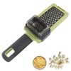Stainless Steel Handheld Garlic & Ginger Grater - Ergonomic Zester,