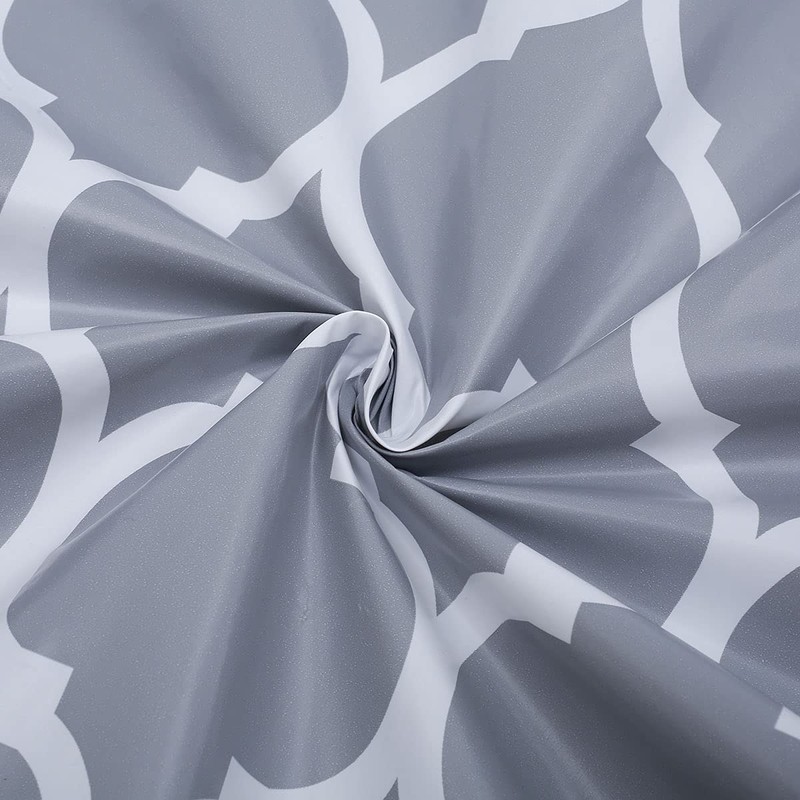 Beenle-Icey Waterproof Round Tablecloth Elastic Edged Fitted Table Cover Wipeable