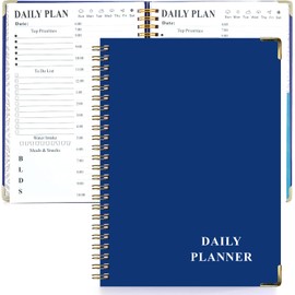 Kollsvein Undated Weekly & Monthly Planner - Achieve Goals, Boost Productivity & Master Time Management - Notebook & Agenda - Daily Planner To-Do List & Meal Planner