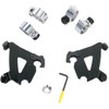 Memphis Shades Black Cafe Fairing Trigger-Lock Mount Kit MEB1995