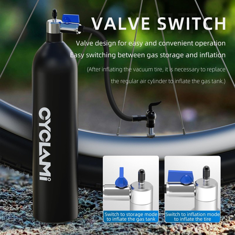 TIRE BOOSTER Tire Booster Tubeless Inflator