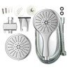 Kingmore AquaJet™ 5" Five Function Shower Combo in Chrome