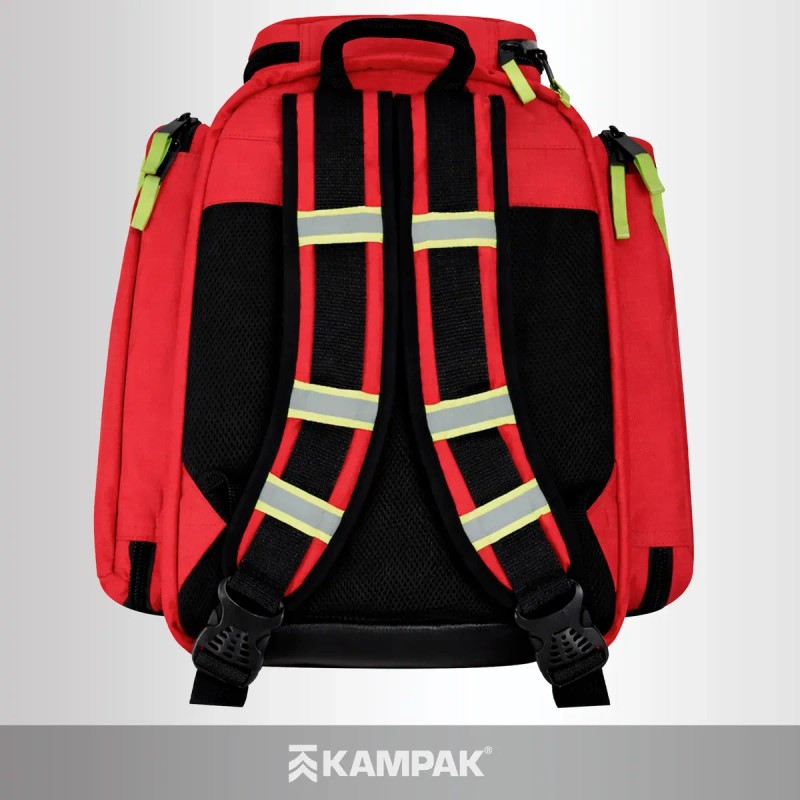 Mochila Botiquín Paramédico Kampak Kap047 Gran Capacidad