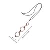 GLEAVI Glasses Necklace Reading Glasses Portable Magnifying Glass Handheld Readers