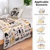 INTEKLY Cat Gifts Blanket Cute Kitten Pet Throw Blanket for