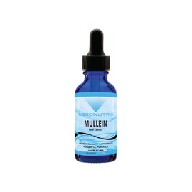 Absonutrix Mullein 300 mg, 4 Oz Liquid, 300 Servings, Made in USA, Quick Absorption, Quality Potent Ingredients, Non-GMO, GMP Certified Facility, Cruelty-Free Products
