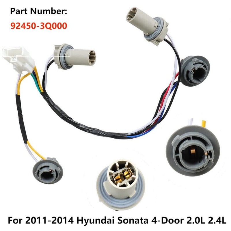 92450-3Q000 Tail Light Harness Rear Light Assembly Compatible with Hyundai
