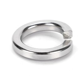 3/8" Split Lock Washer, Stainless Steel Spring Lock Washers 18-8 (304), 50PCS