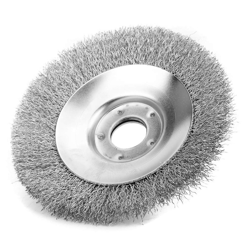 6in Derusting Weeding Wheel Mower Twisted Wire Non Rust Durable