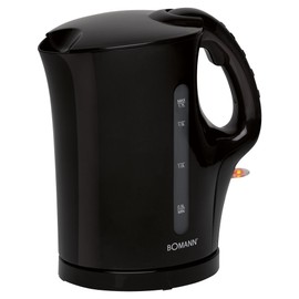 Bomann® Kettle | Kettle | Kettle | Kettle 1.7 L with Automatic & Manual Shut-Off | Removable Limescale Filter | Max. 2200 Watt | Kettle Black | WK 6079 CB