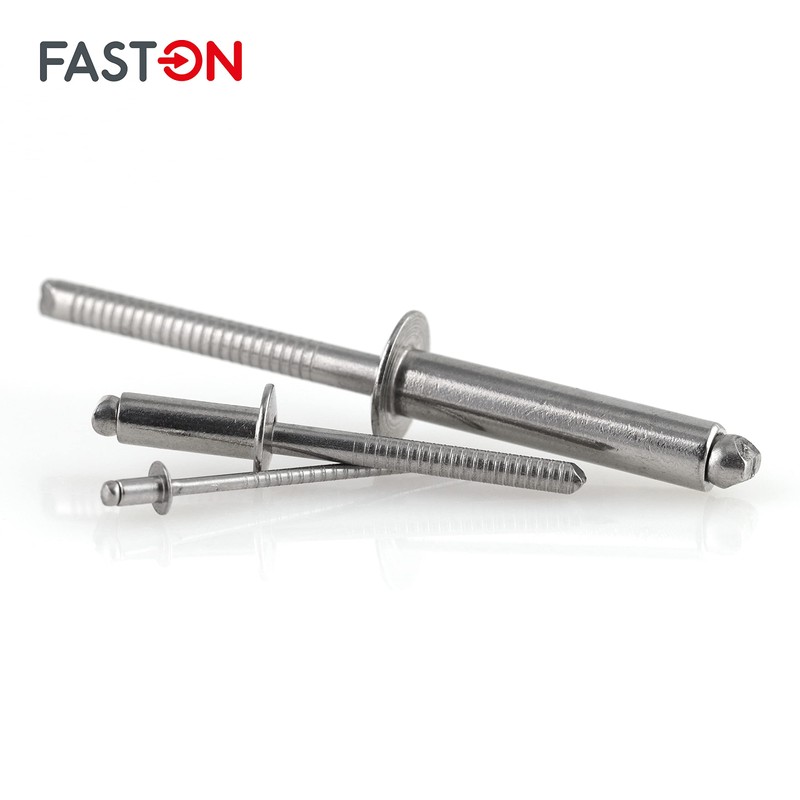 FASTON Blind Rivets 4.0 x 16 mm with Flat Head