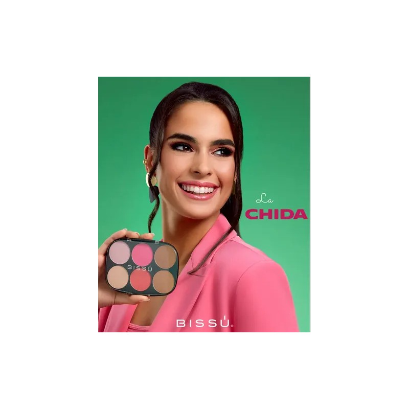 Paletas Para Rostro Rubor Iluminador Bronceador Bissú
