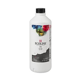 Royal Talens Ecoline Liquid Watercolor, 490ml Bottle, Black (11727000)
